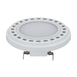 Лампа AR111-UNIT-G53-12W- Warm3000 (WH, 120 deg, 12V) (Arlight, Металл) 026887 - фото 24695