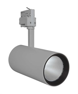 трековый LED светильник TRACK SP D95 55W/4000K 90RA NFL  24'  4200lm GREY. LEDVANCE 4058075113787 - фото 25514
