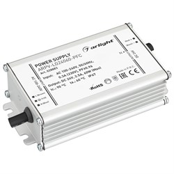 Блок питания ARPV-LG24060-PFC (24V, 2.5A, 60W) (Arlight, IP67 Металл, 5 лет) 028883 - фото 25601
