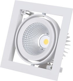 Светильник KARDO 1 25/835 60гр. (нестандарт RAL 8017)  - светодиодный встраиваемый   карданного типа DL-2000000771939 - фото 25957