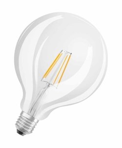 LED лампа PARATHOM  GLOBE125  GL CL  60    6,5W/827  ( =60W) 220-240V 827 E27   806lm -   OSRAM 4058075288300 - фото 26028