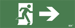 Самоклеящаяся этикетка 240х90мм "Фигура/стрелка вправо" для ССА 1005 IEK LPC10-1-35-13-FNAPR - фото 26133