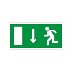 ПЭУ 091/092 Указатель двери левосторонний/правосторонний (200х200) PC-M /комплект, 2шт./ MIZAR SI 2502002910 - фото 26138