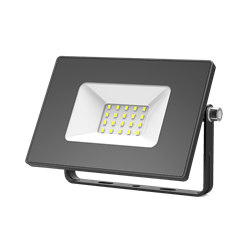 Прожектор Gauss Elementary 20W 1750lm 6500К 200-240V IP65 черный LED 1/20 613100320 - фото 26474