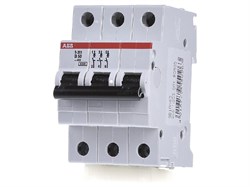 Выключатель автоматический трехполюсный 50А В S203 6кА (S203 B50) 2CDS253001R0505 - фото 26762