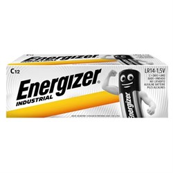 Батарейки ENERGIZER Industrial LR20/E92/D DP12 (коробка 12шт) 7638900361087-1 - фото 26810