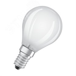 Лампа шарик FILLED OSRAM PARATHOM FIL PCL P25     2,5W/827 230V FR   E14  250lm  FS1  OSRAM 4058075438675 - фото 27057