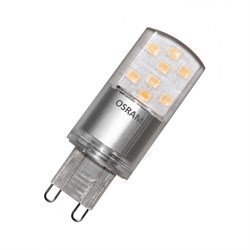 Лампа светодиодная LEDSPIN40 CL 3,5W/840 230V G9 400lm d20x57 OSRAM 4058075315853 - фото 27069