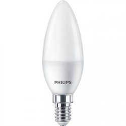 Свеча Лампа светодиодная ESS LEDCandle 6-  60W  E14 827 B35 FR 450lm - лампа   PHILIPS 871869972465800 - фото 27794