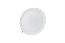 Встраиваемый светодиодный светильник LIGA 32W 230V 4000K 90гр. D=230мм (d=180-210мм) 3200Лм PF-0.9, IP54 -   (E1) DL-2000000893242 - фото 28019