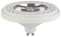 Лампа AR111-UNIT-GU10-15W-DIM Warm3000 (WH, 24 deg, 230V) (Arlight, Металл) 026867 - фото 28100