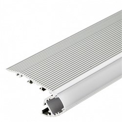 Профиль с экраном ALU-STAIR-2000 ANOD+FROST (arlight, Металл) 014907 - фото 28157