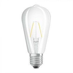 Лампа капля OSRAM PARATHOM CL Edison  FIL 60   7W/827 E27 4052899972834 - фото 28211