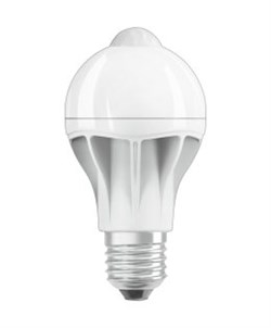 Лампа PARATHOM+ CL A MSFR 60 9W/827 E27 660lm  240° 25000h OSRAM LED-  с датчиком движ-ия 4058075815711 - фото 28241