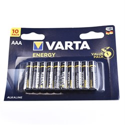 Батарейки VARTA ENERGY LR03 ААА BL10 (блистер 10шт) 4008496674367 - фото 28456