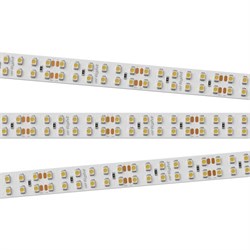 Светодиодная лента RT 2-5000 24V Warm2700 2x2 (3528, 1200 LED, LUX) (Arlight, 19.2 Вт/м, IP20) 008770(В) - фото 28649