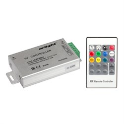 Контроллер LN-RF20B-H (12-24V,180-360W, ПДУ 20кн) (Arlight, IP20 Металл, 1 год) 016499 - фото 29114