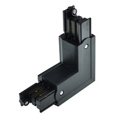 PLS-35-2 Соединитель угловой/внешний (правый) для шинопровода, черный  - PROLineR 2000000787763 - фото 31675