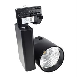 Светодиодный трековый светильник ALDI 30Вт 4000K 38гр 3200Лм CRI=83 Черный -   TL-2000000292816 - фото 32273