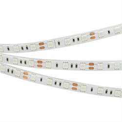 Светодиодная лента RTW 2-5000SE 12V Green 2x (5060, 300 LED, LUX) (Arlight, 14.4 Вт/м, IP65) 015434 - фото 32496