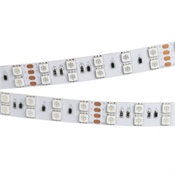 Лента RT 2-5000 36V RGB 2X2 (5060, 600 LED, LUX) (arlight, 26 Вт/м, IP20) 015080 - фото 32881