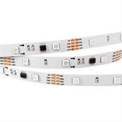 Лента SPI-5000-IR21B 12V RGB (5060,150 LED x3,1804, ПДУ) 2000000240954 - фото 33370