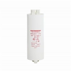 Конденсатор 9 µF 250V   Electronicon Пласт.корп DxH 30x70, wago, M8 300900/420001 - фото 33865