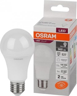 Лампа LV CLA 100 12SW/840 (=100W) 220-240V FR  E27  960lm  240° 25000h традиц. форма OSRAM LED- 4058075579002 - фото 34069
