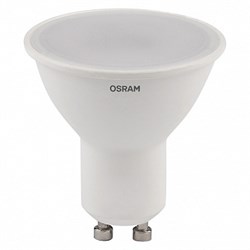 Лампа GU10 OSRAM LED Star PAR16, 700лм, 7Вт, 4000К, светодиодная, нейтральный белый свет, матовая 4058075481527 - фото 34096