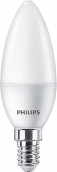 Свеча EcohomeLEDCandle 5W 500lm E14 840 B35 FR 500lm - лампа   PHILIPS 929002968837 - фото 34359