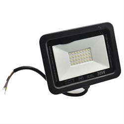 Светильник STR-FIRE ECO 30W  4200K IP65 110гр 230V SMD 3000Лм PF?0.9 Черный -  уличный светодиодный   FL-2000000294278 - фото 34401