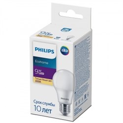 LED лампа Ecohome LEDBulb   9-80W E27 830 220V A60 матов.  680lm -   PHILIPS 929002298917 - фото 34470