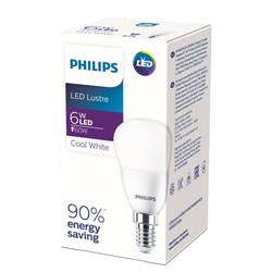 Лампа ESS LEDLustre 6 -  60W E14 840 P48 FR 500lm -   PHILIPS 929002274037 - фото 34500