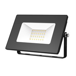 Прожектор Gauss Elementary 30W 2690lm 3000К 200-240V IP65 черный LED 1/10 613527130 - фото 34642