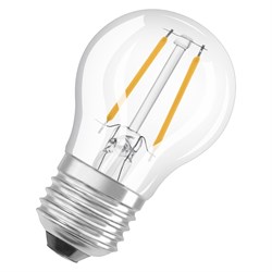 шарик FILLED OSRAM PARATHOM FIL PCL P15     2,0W/827 230V CL   E27  136lm  FS1  OSRAM 4058075590557 - фото 34673