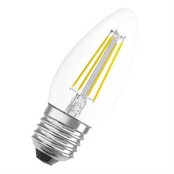 LED лампа PARATHOM CL B FIL 40 non-dim 4W/827 E27 -   OSRAM 4058075591479 - фото 34678