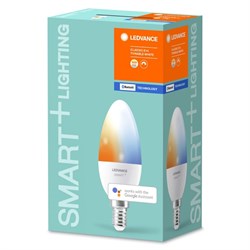 Лампа SMART+ Candle Tunable White 40 5 W/2700…6500K E14 -   светодиодная 4058075485235 - фото 34831