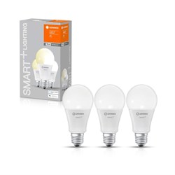 Лампа SMART+ WiFi Classic Dimmable 100 14 W/2700K E27 (3шт в упаковке) -   светодиодная 4058075485839 - фото 34841