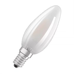 Лампа светодиодная Osram LED SUPERSTAR+ CL B GL FR 40 dim 3,4W/940 E14 4058075602793 - фото 34953