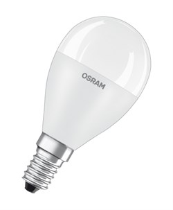 Лампа светодиодная OSRAM LED Star P, 600 лм, 6,5Вт (замена 60Вт), 6500K (холодный белый свет). Цокол 4058075467705 - фото 35156