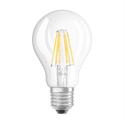 Лампа светодиодная OSRAM LEDSCLA60GD 7W/827 230V FIL E27 4X1 4058075435537 - фото 35272