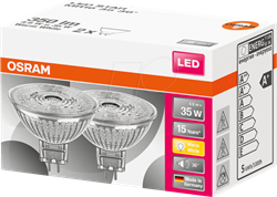 LEDSMR163536 3,8W/827 12V GU5.3 5X2OSRAM 4058075260276 - фото 35299