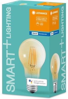 Лампа Светодиодная  Ledvance SMART+ Filament Classic Dimmable 55 6W/2400K E27 - лампа светодиодная 4058075208582 - фото 35485