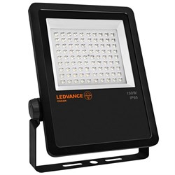 FLOODLIGHT ASYMMETRIC 150 W 4000 K IP65 BK 4058075321823 - фото 36140