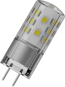 Лампа светодиодная OSRAM Parathom PIN, 400 лм, 3,3Вт (замена 35Вт), 2700K (теплый белый свет). Цокол 4058075271944 - фото 36184