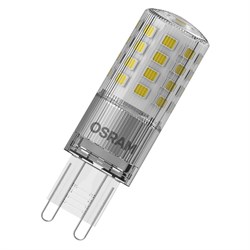 Лампа светодиодная диммируемая OSRAM Parathom PIN, 470 лм, 4,4Вт (замена 40Вт), 2700K (теплый белый 4058075271791 - фото 36185