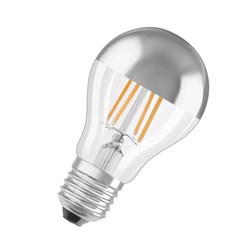 Светодиодная лампа LDSCA 50D MIR S 7W/827 230V FIL E27 OSRAM 4058075132917 - фото 36263