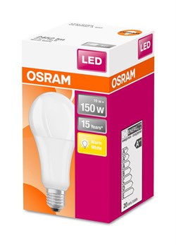 LEDSCLA150 19W/827 230VFR E27 10X1 OSRAM 4058075245976 - фото 36454