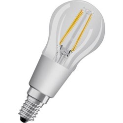 Лампа светодиодная OSRAM LEDSCLP40GD 4,5W/827 230V FILE144X1 4058075435476 - фото 36568