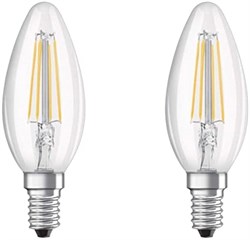 Лампа светодиодная OSRAM LEDSCLB40 4W/827 230V FIL E14 5X2 4058075330511 - фото 36610